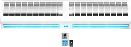 Wall-Mounted Air Curtain Fan with Remote Control K39093