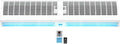 Wall-Mounted Air Curtain Fan with Remote Control K39093