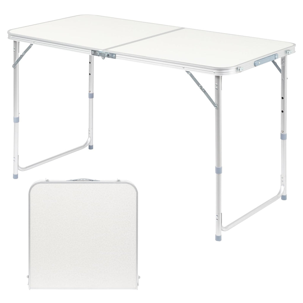 Folding Portable Camping Table White O6019