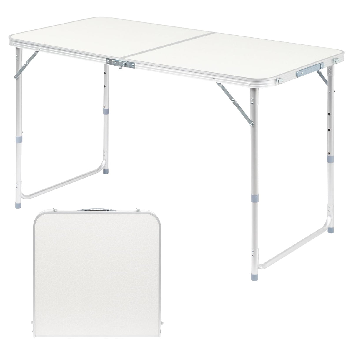 Folding Portable Camping Table White O6019