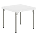 Kids 24x24 in Plastic Locking Folding Table W2271