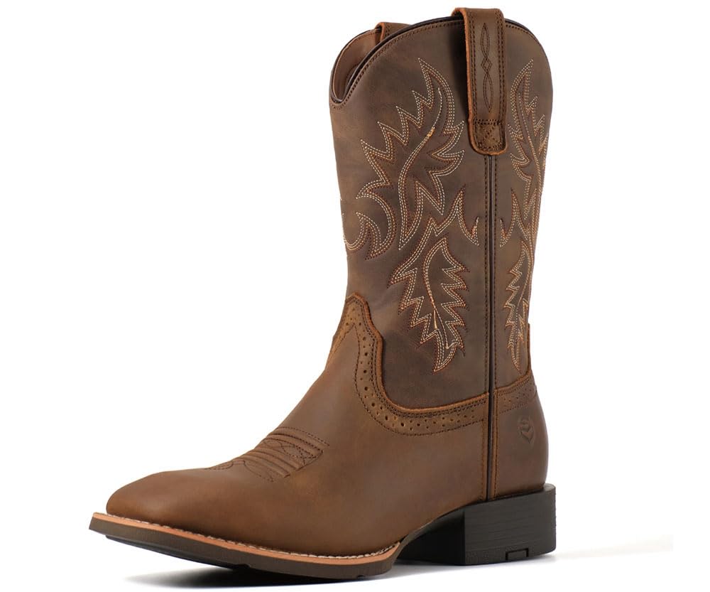 Cowboy Boots Square Toe Western Boot E1590