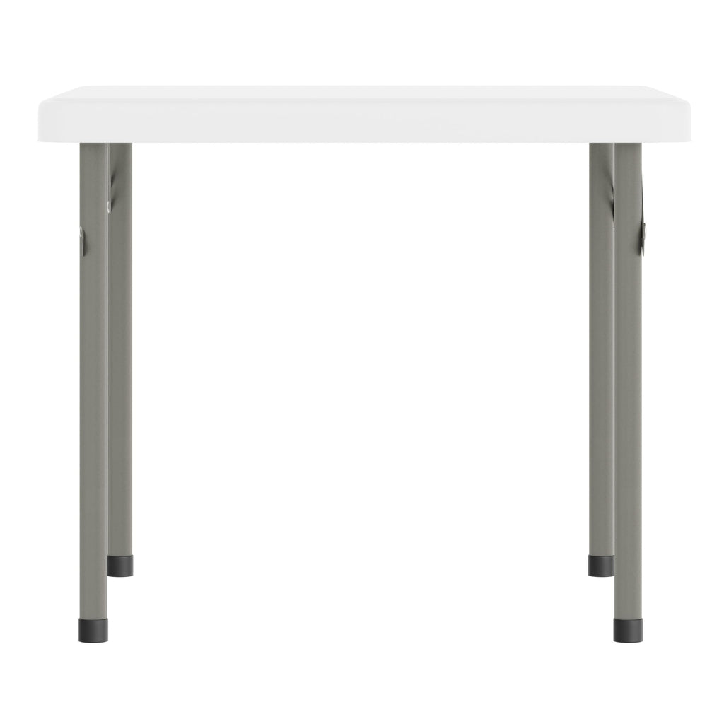Kids 24x24 in Plastic Locking Folding Table W2271