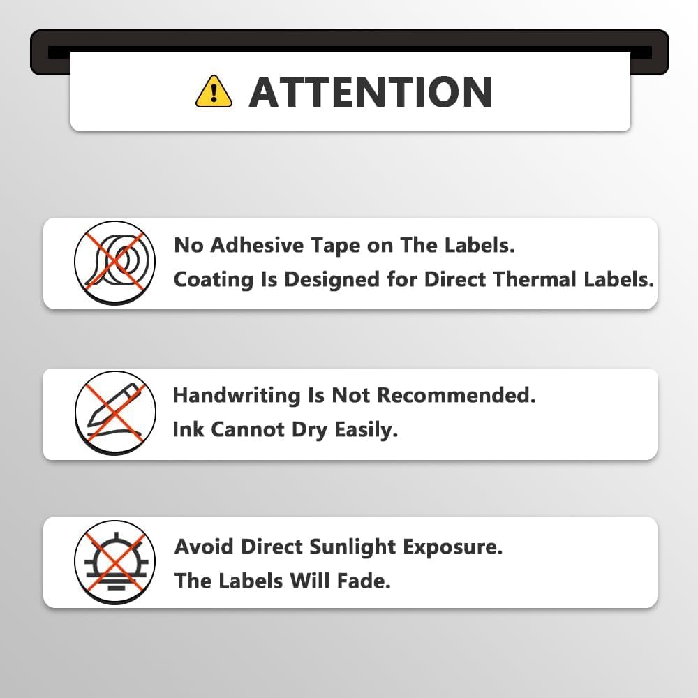 4" x 6" Large Shipping Labels J796070