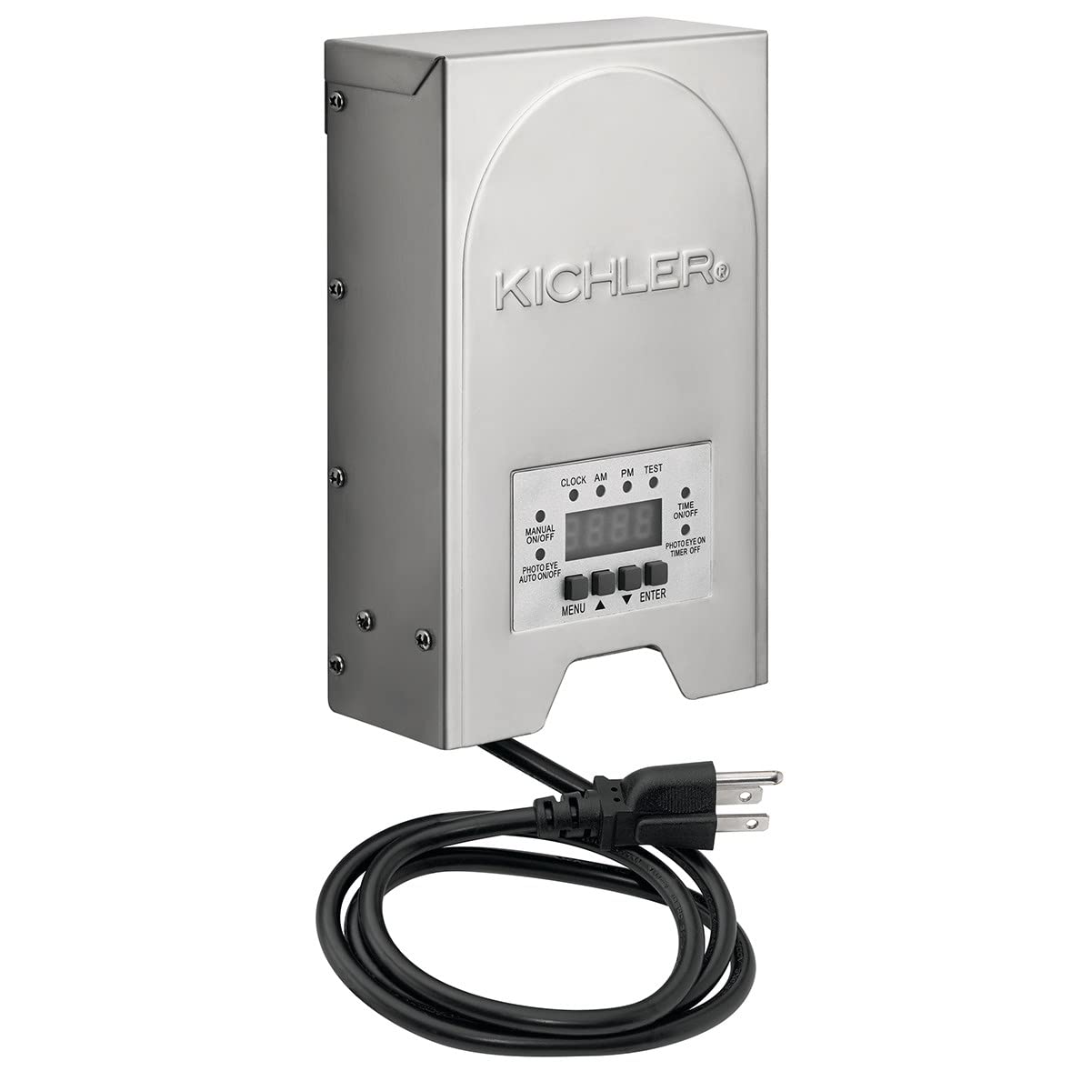 12V/15V Multi-Tap Low Voltage Outdoor Landscape Transformer with Digital Timer B4775