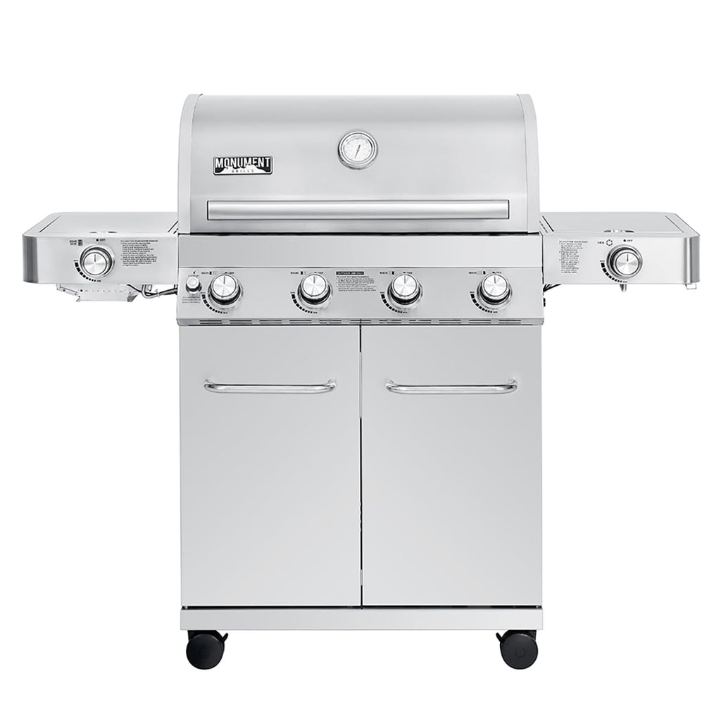 4+2 Burner Propane Gas Grill Stainless Steel P789