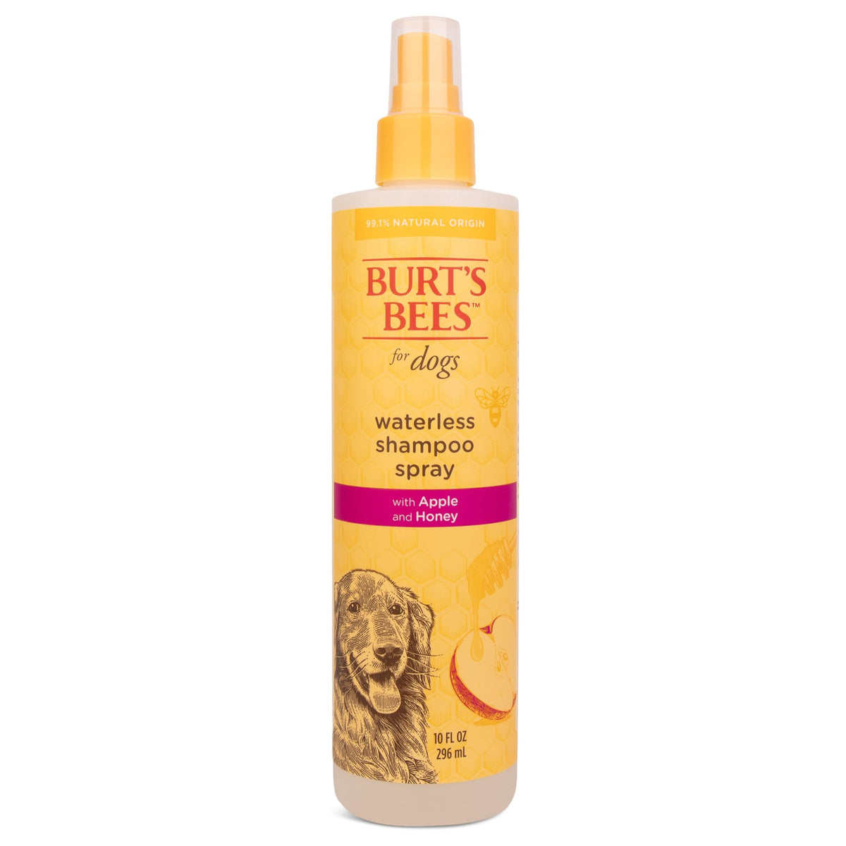 Waterless Shampoo Spray with Apple & Honey, 10 Fl Oz W3067