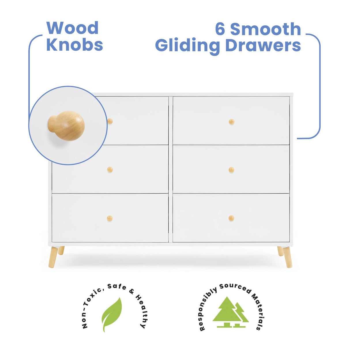 6 Drawer Dresser K8750