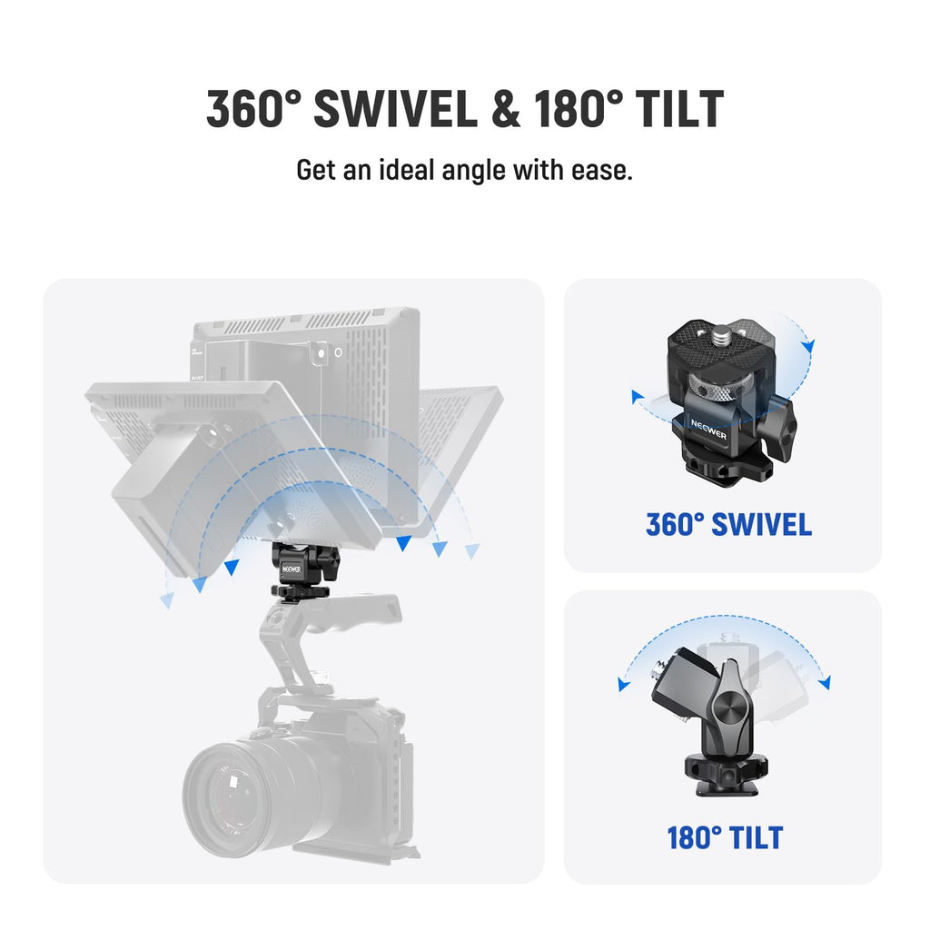 Camera Monitor Mount with Cold Shoe R92801