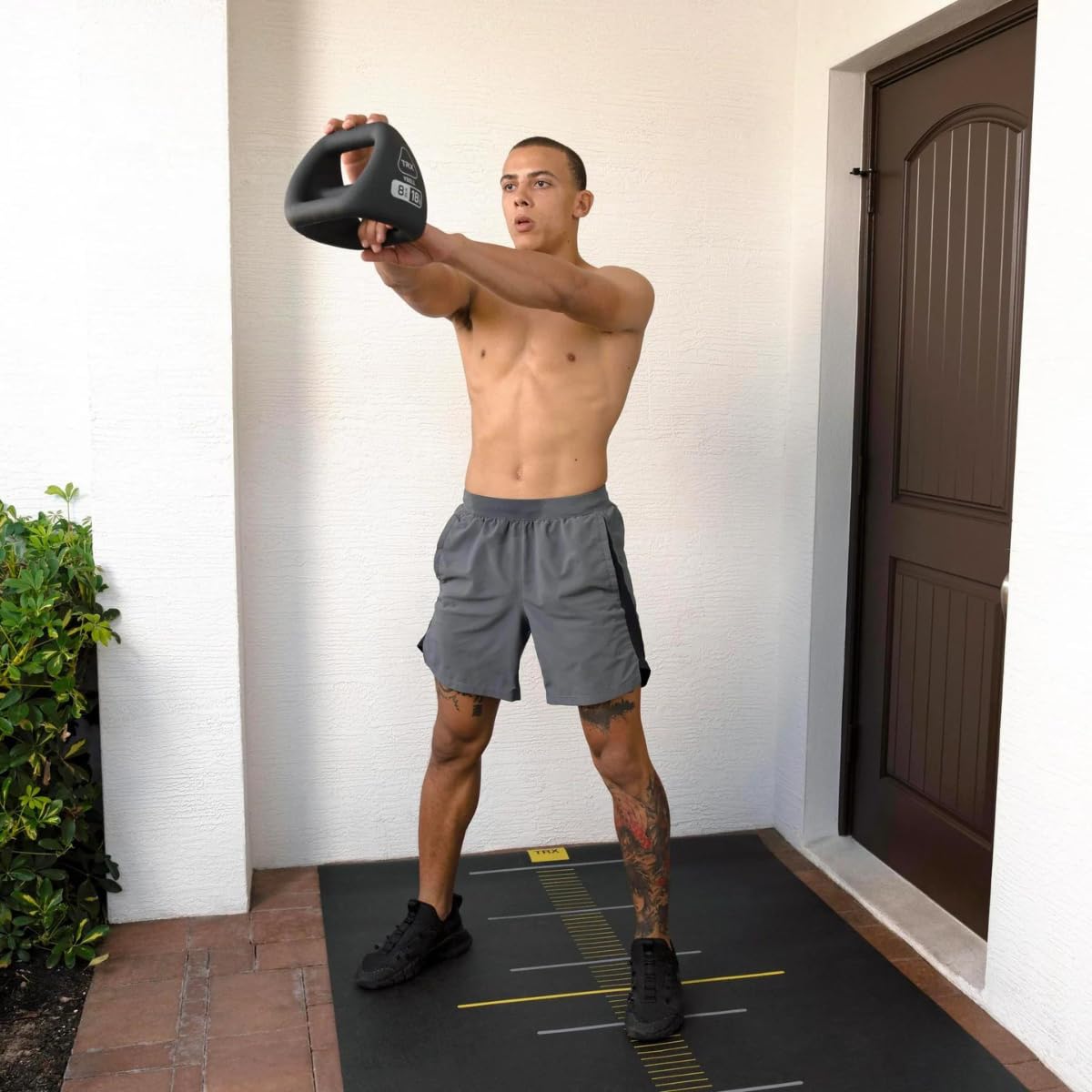 3-in-1 Kettlebell, Dumbbell and Push Up Bar Workout Equipment Z61885
