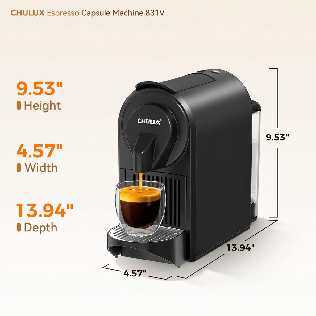 Single Serve Espresso Machine Black N69905