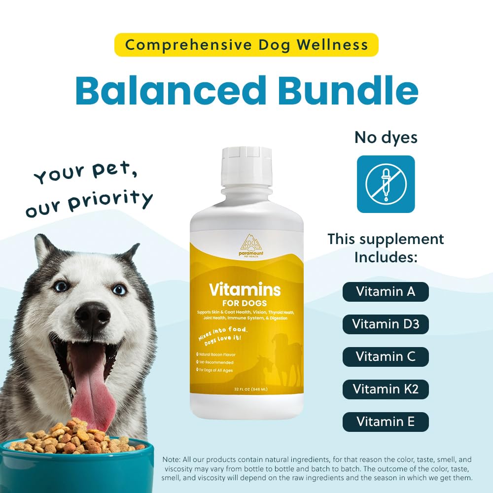 Liquid Dog Multivitamin with Probiotics 32 oz P18959