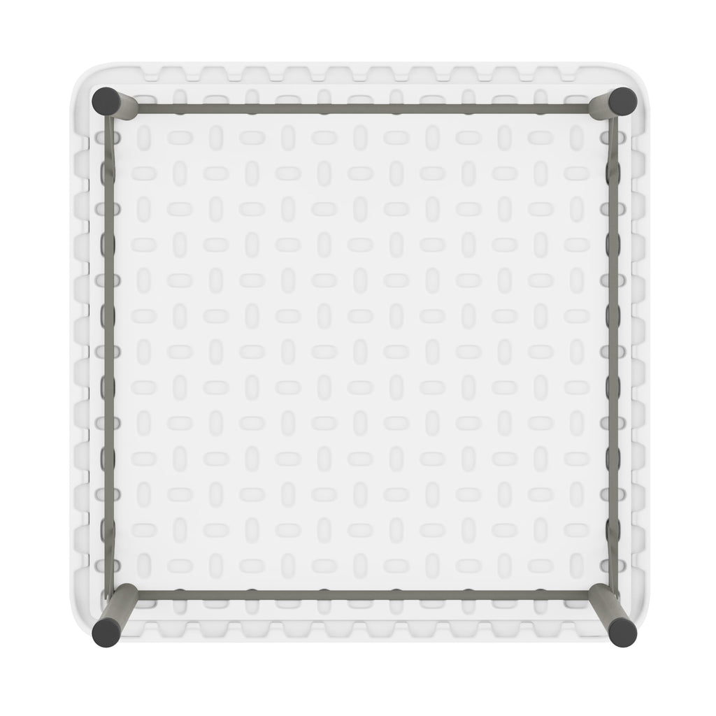 Kids 24x24 in Plastic Locking Folding Table W2271