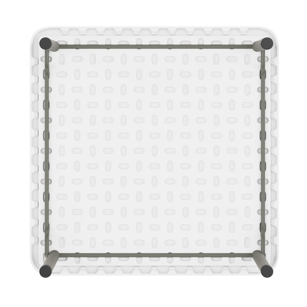 Kids 24x24 in Plastic Locking Folding Table W2271
