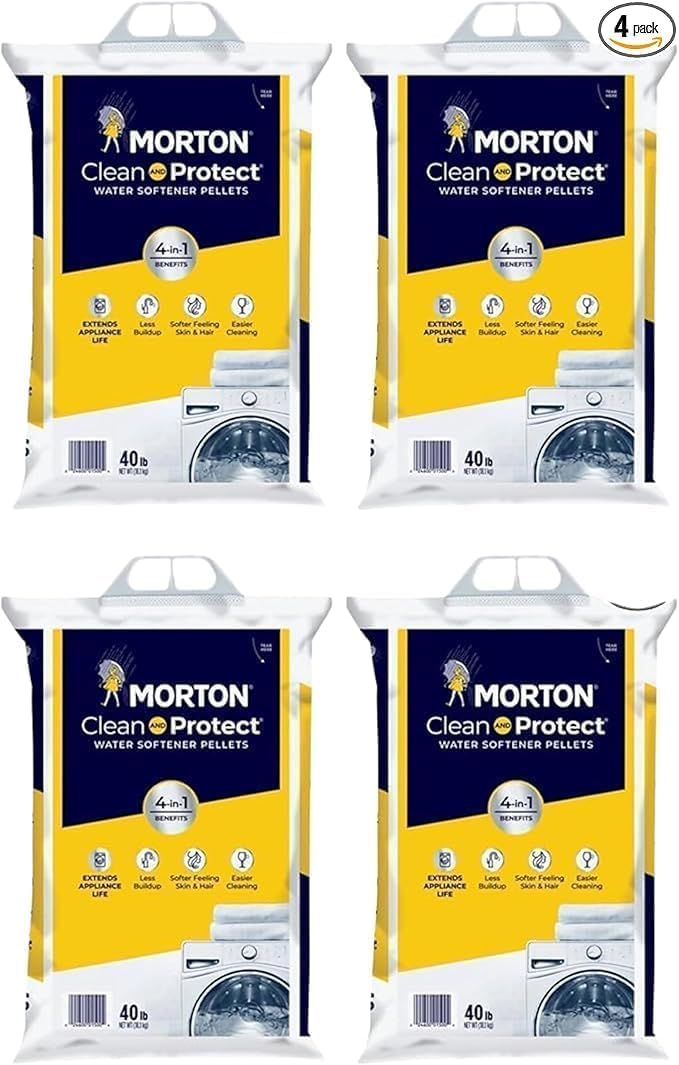 Water Softener Salt 4 Pack 160lbs S38045