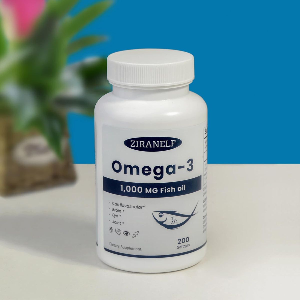 Omega 3 Fish Oil 1000 mg 400 Softgels EPA DHA O41764