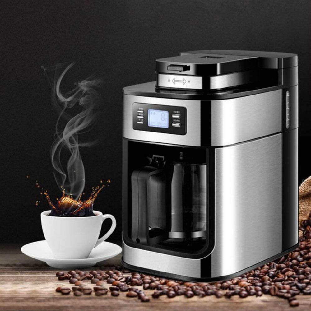 10 Cups Programmable Drip Coffee Machine with Glass Carafe L954264