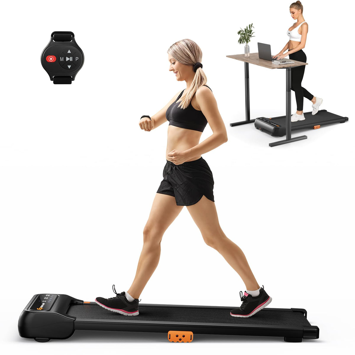 Under Desk Treadmill with 265 lbs Capacity U510