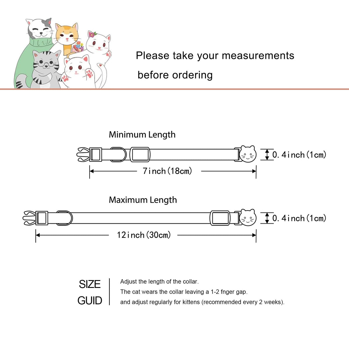 Cat Collars with Bells N701945