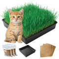 Cat Grass Growing Kit with Organic Seed and Jute Grow Mats P63410