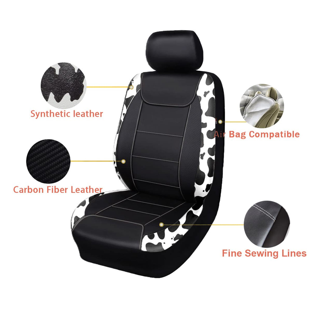 Water Proof Faux Leather Car Seat Covers Full Set M75699