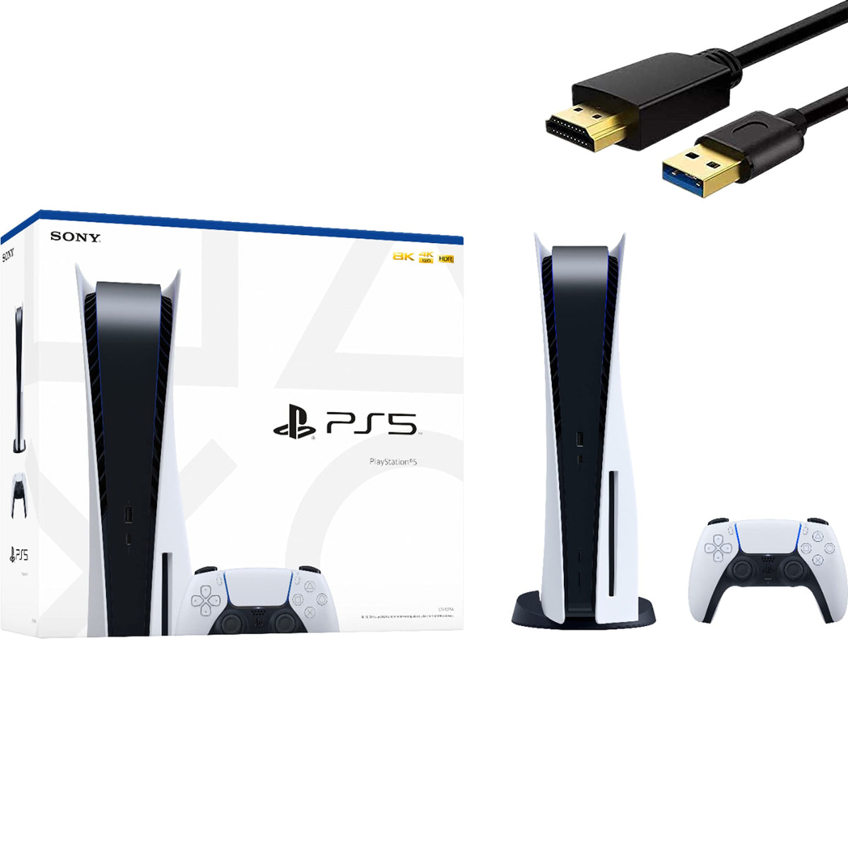 825GB Disc Edition Gaming Console with Wireless Controller S79699