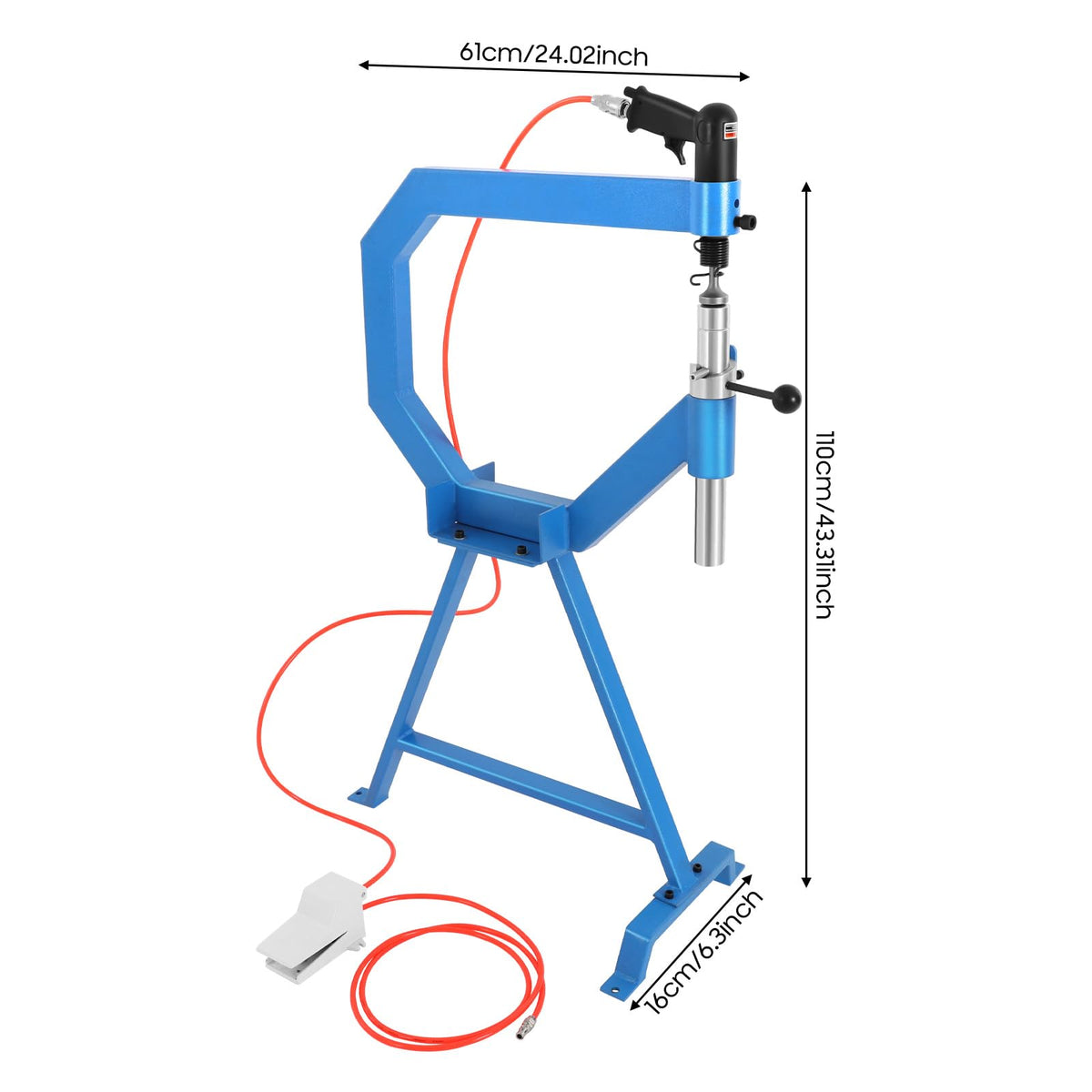 Pneumatic Planishing Hammer Metal Fabrication Set O152