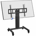 Low Height TV Cart for 32 to 75 inch Screens, Black Q87759