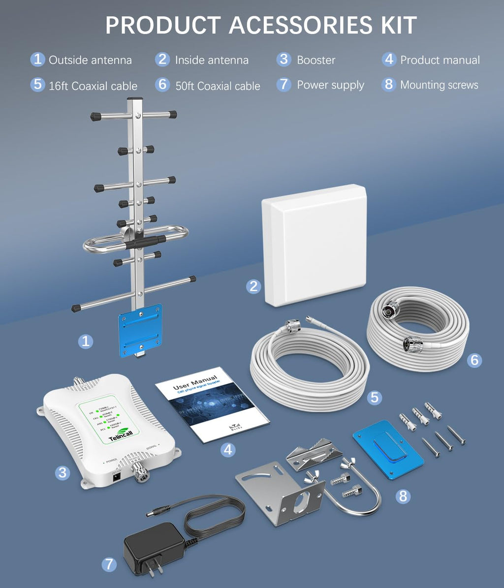 Cell Phone Signal Booster 4G LTE 5G V731315