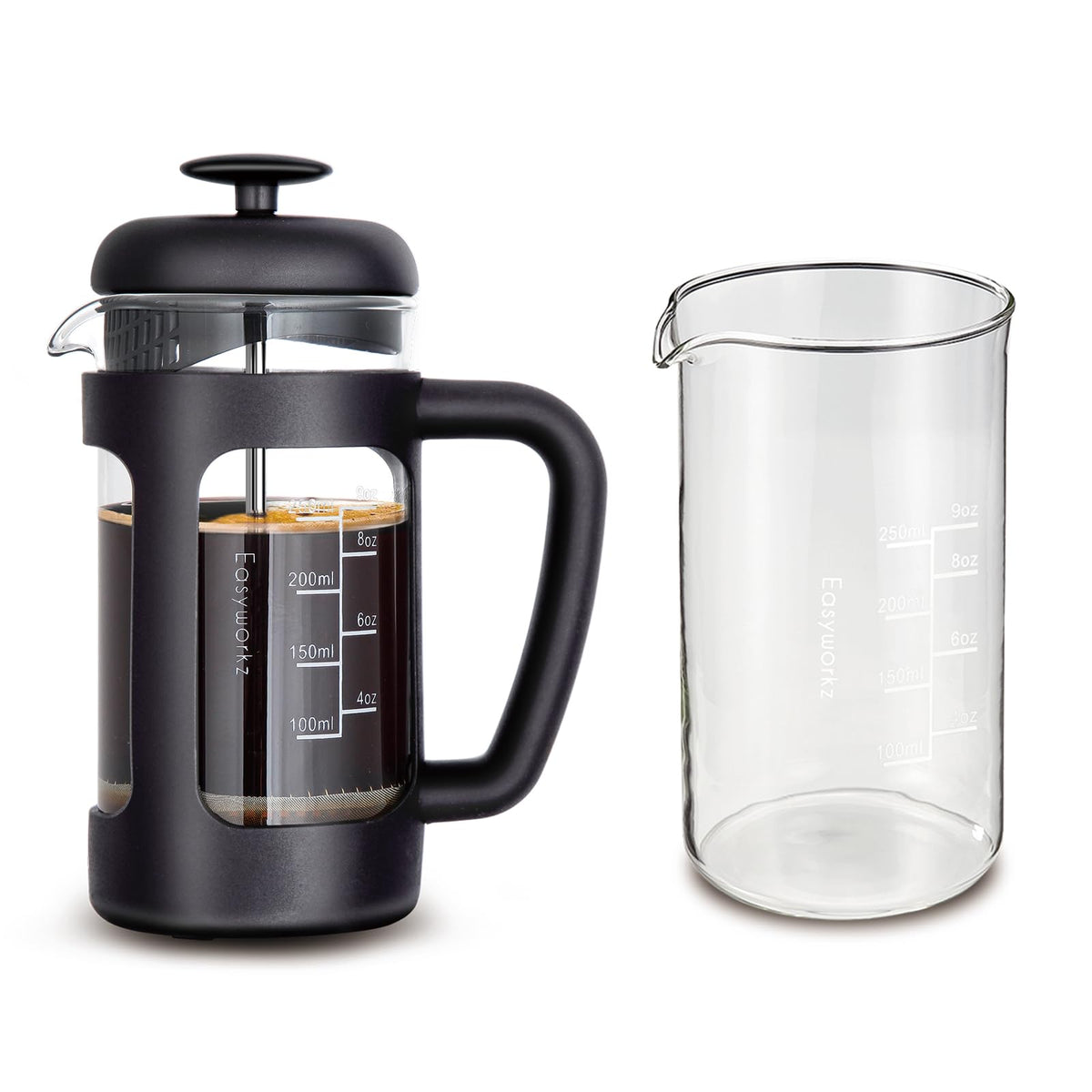 12 oz Borosilicate Glass French Press D76021