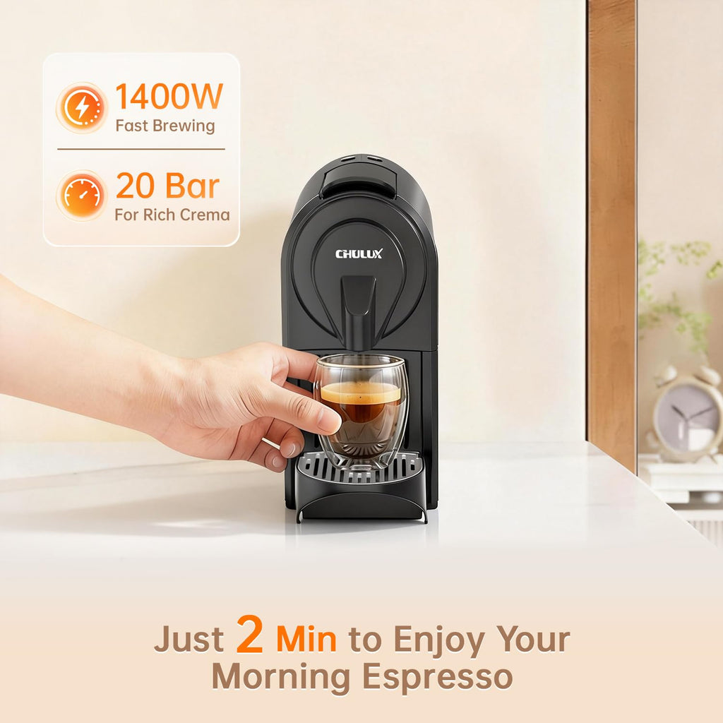 Single Serve Espresso Machine Black N69905