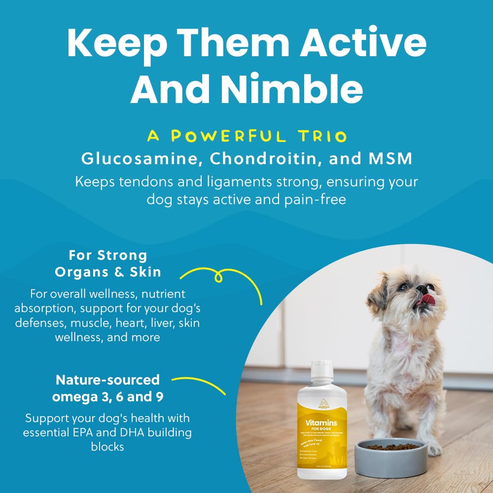 Liquid Dog Multivitamin with Probiotics 32 oz P18959