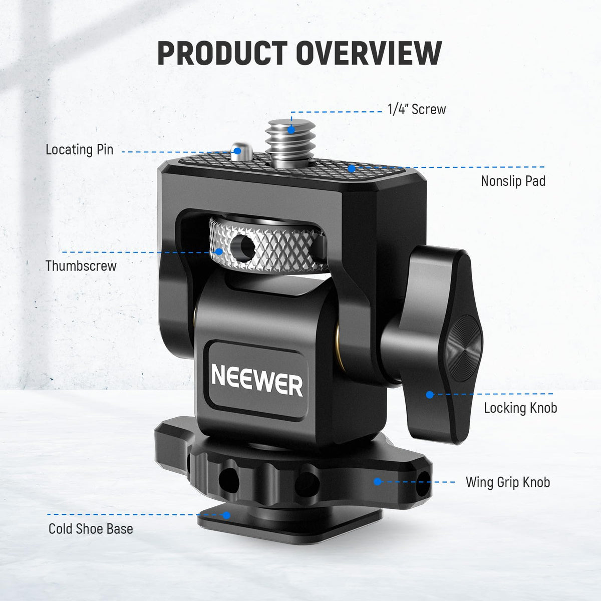 Camera Monitor Mount with Cold Shoe R92801