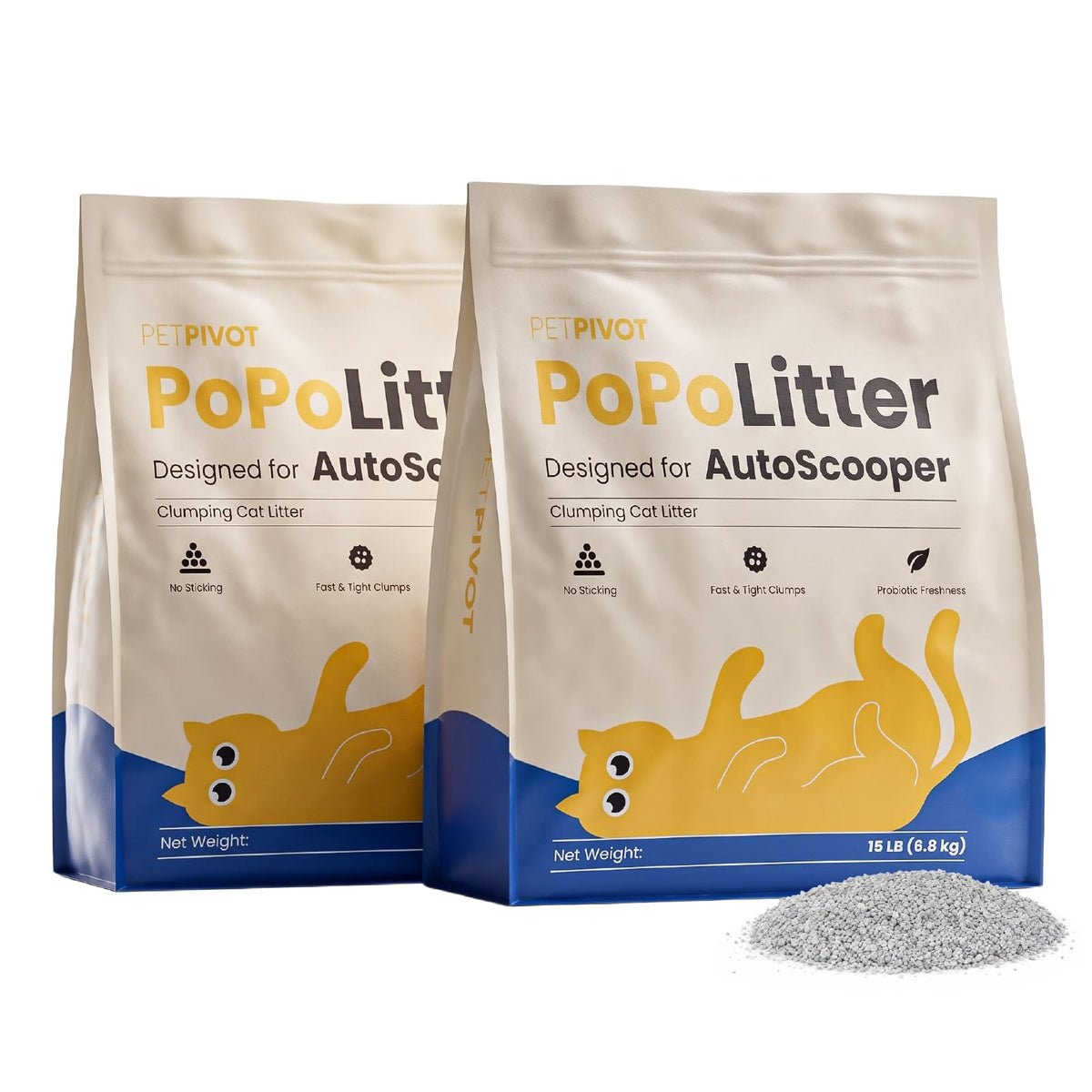 Cat Litter 15 lb (2-Pack) V9001