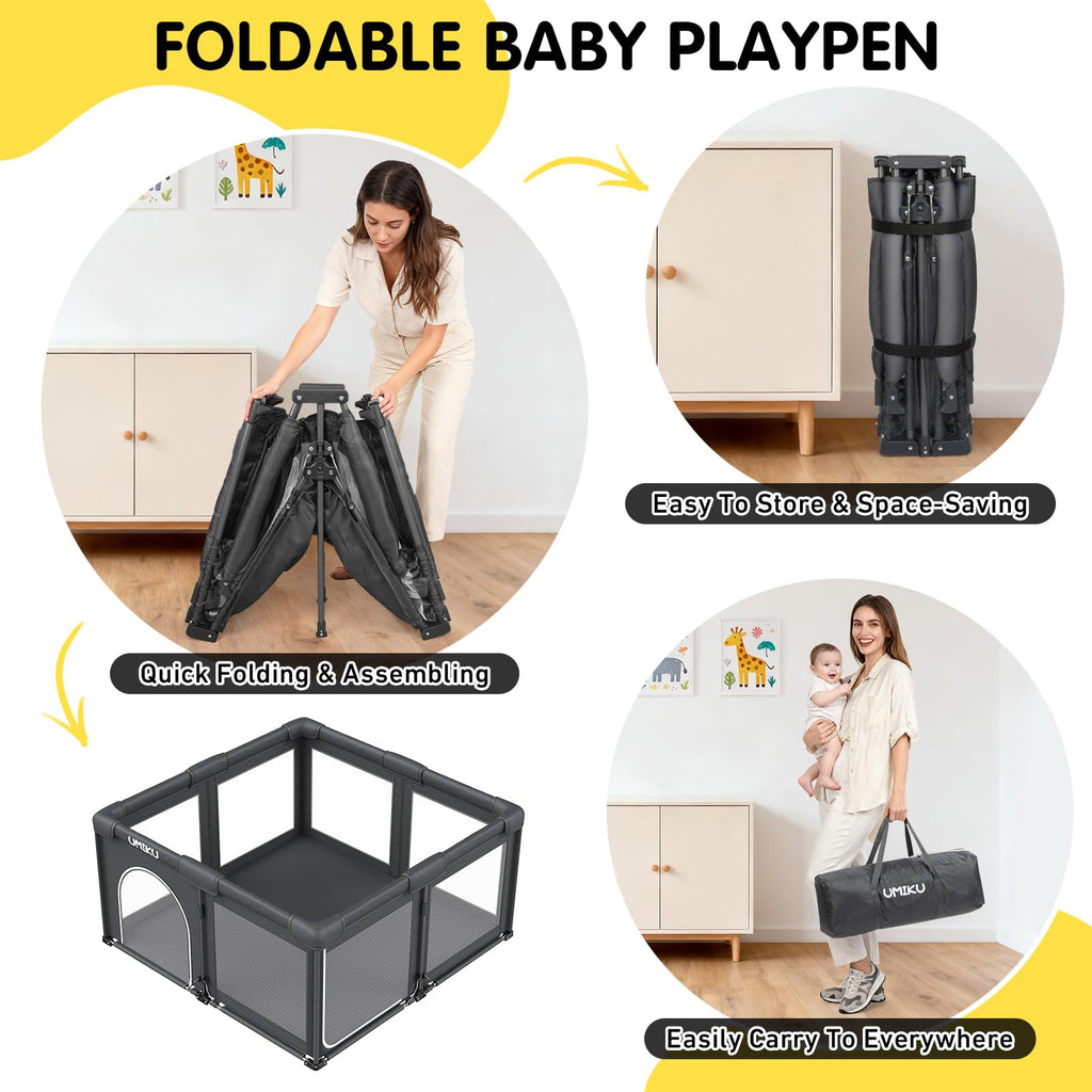 Foldable Baby Playpen 50X50 I8488