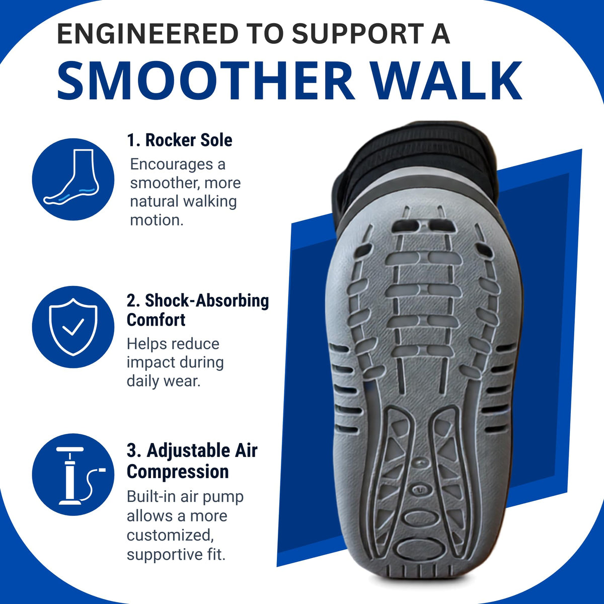 Tall Walker Fracture Boot with Air Pump X-Small O18591