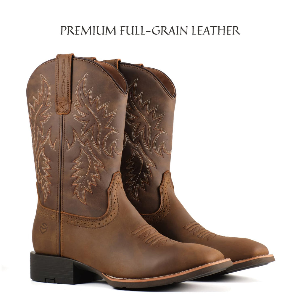 Cowboy Boots Square Toe Western Boot E1590