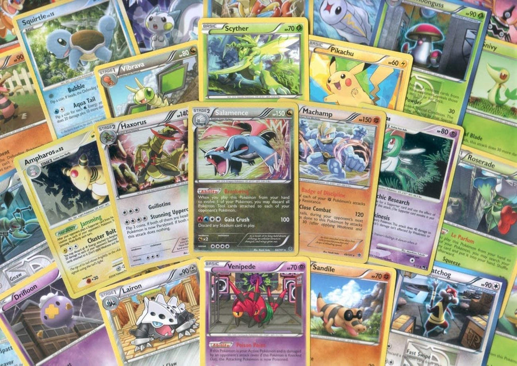 150 Assorted Pokemon Card Lot with Foils B547