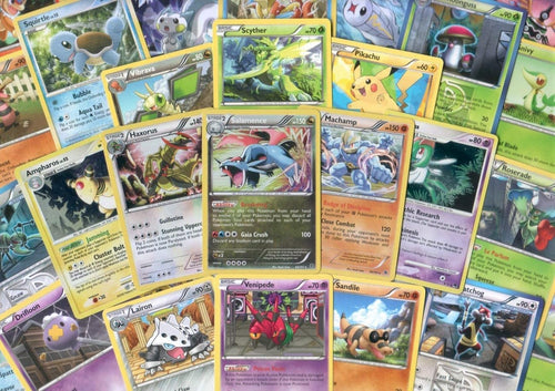 150 Assorted Pokemon Card Lot with Foils B547