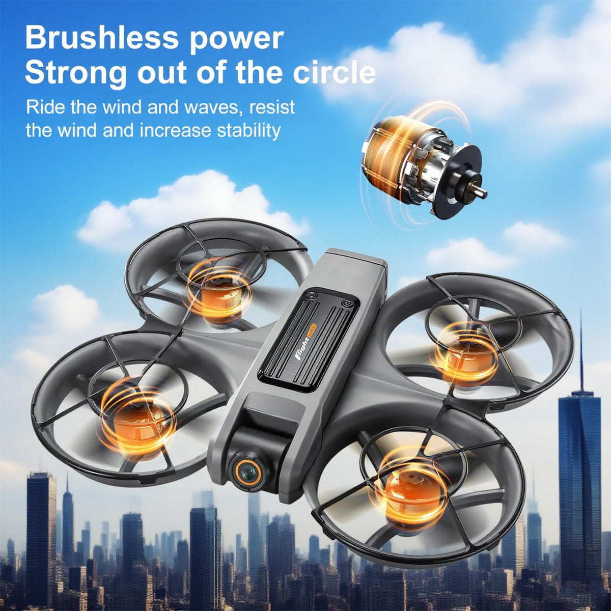 4.5-inch HD Screen Remote Control Drone with 2K Dual Cameras K5894