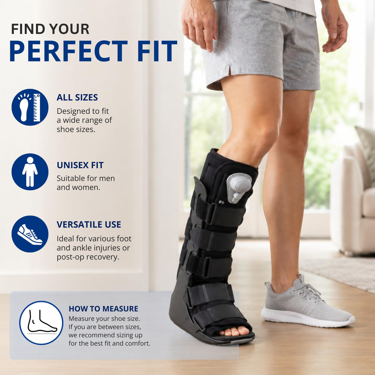 Tall Walker Fracture Boot with Air Pump X-Small O18591