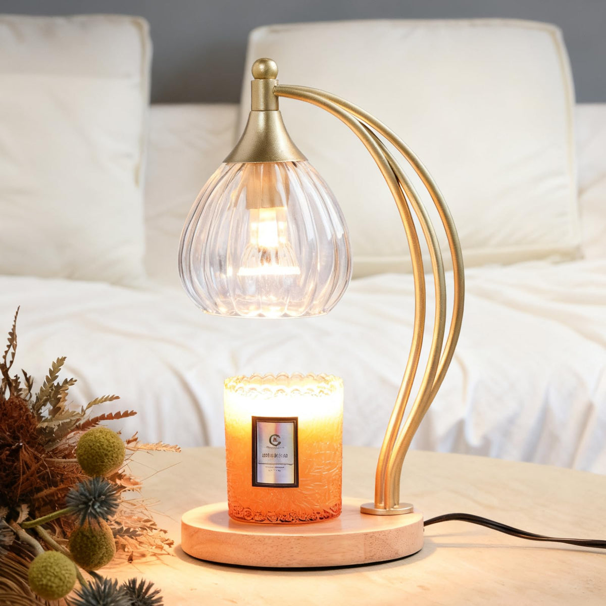 Dimmable Candle Warmer Lamp with Timer F129