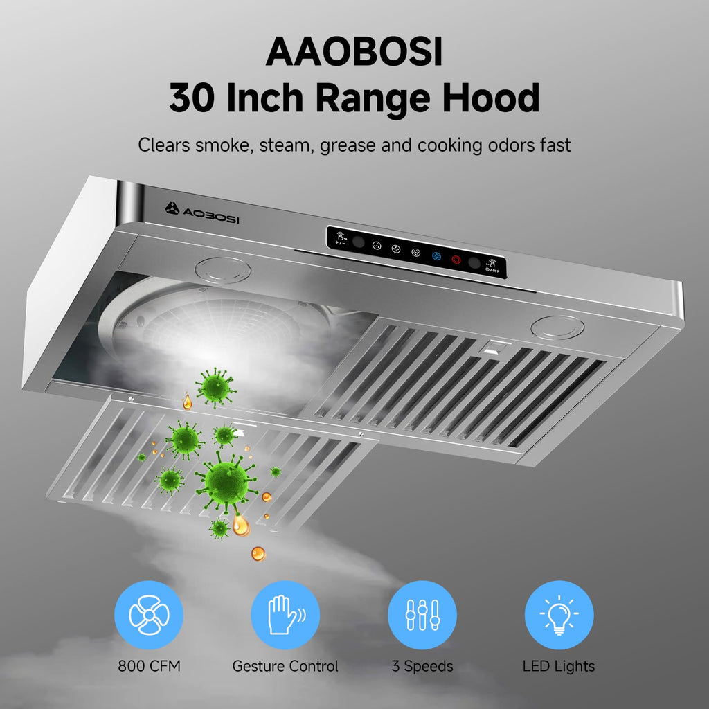 30 Inch Stainless Steel Under Cabinet Range Hood C926161