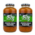 Medium Green Chile Sauce 40oz 2 Pack N823