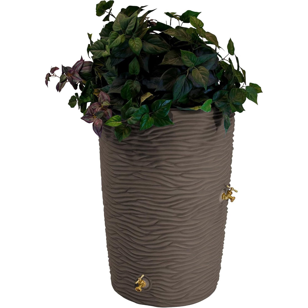 50 Gallon Rain Saver Barrel with 2 Spigots and Stand M4699