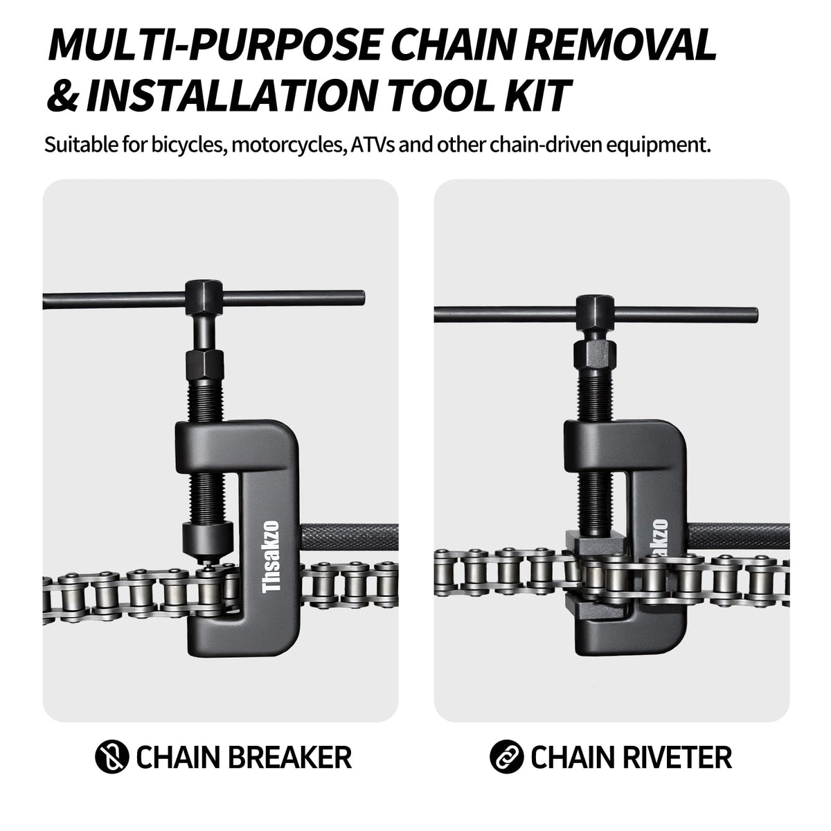 15 Pcs Motorcycle Chain Tool Kit L228