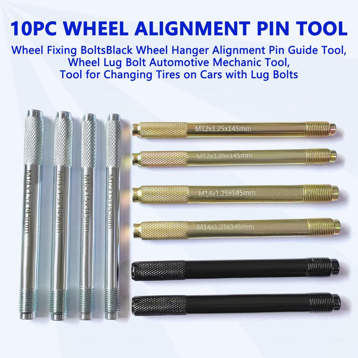 10 Pcs Wheel Alignment Pin Tool Kit Z25562