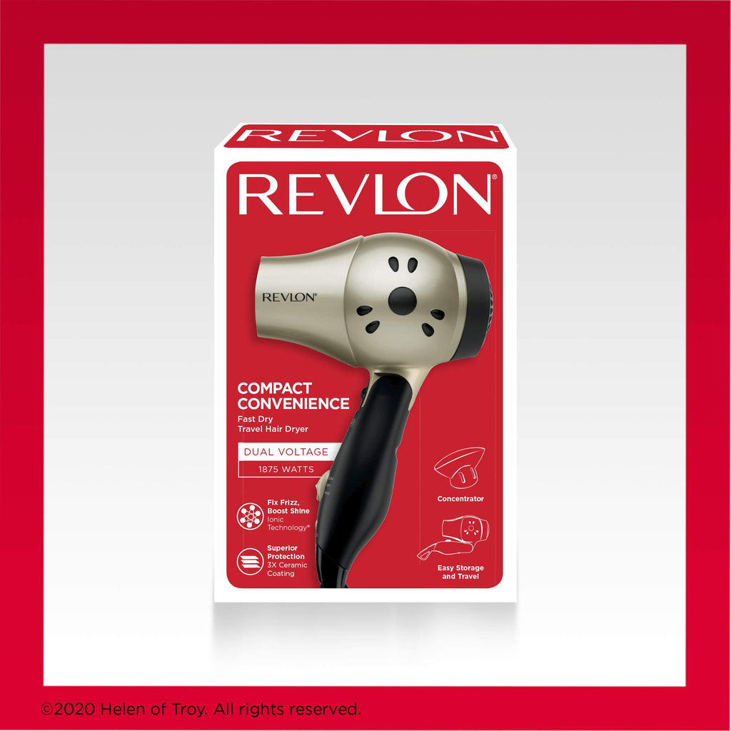 1875W Compact Folding Handle Hair Dryer A5355
