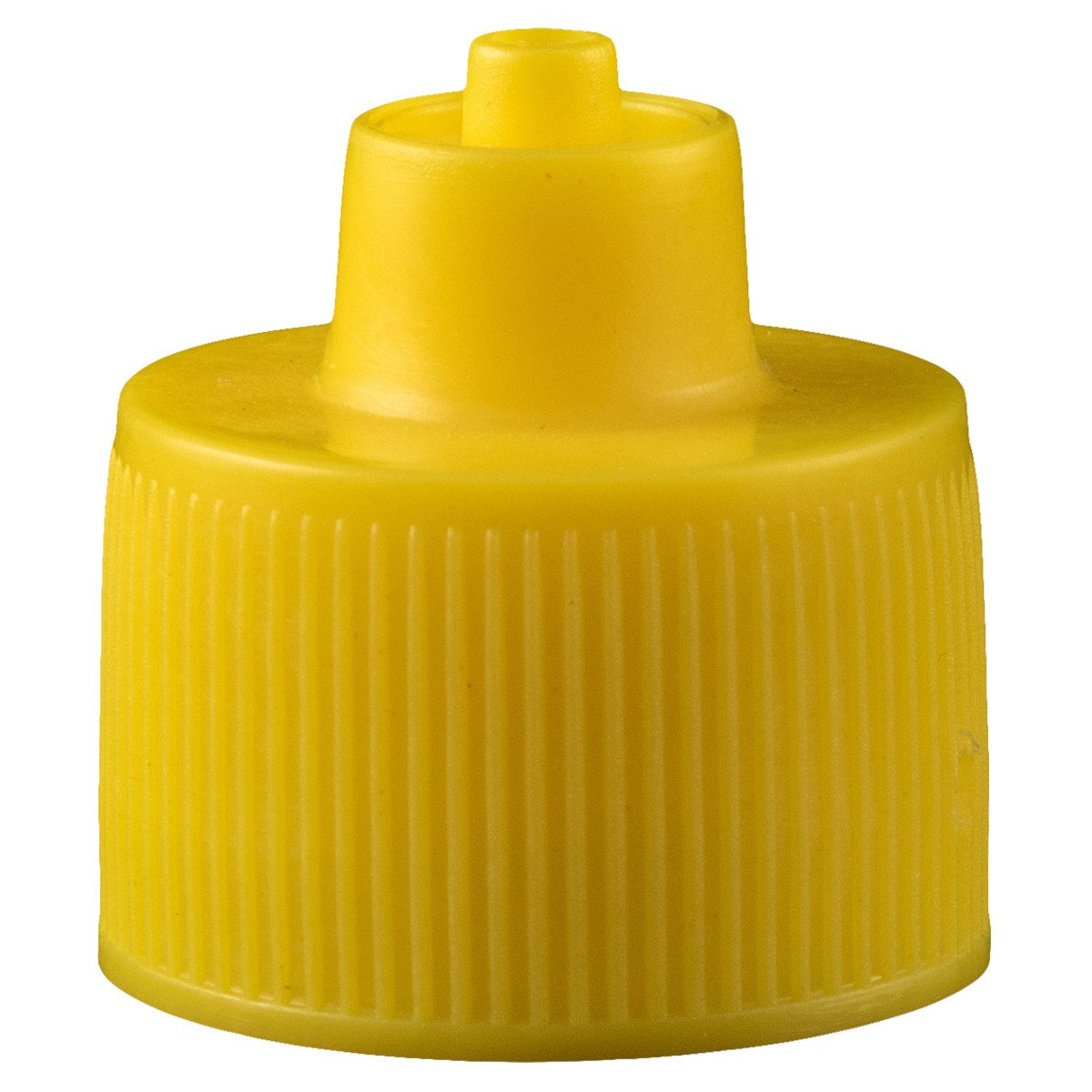 Yellow Luer Lock Bottle Cap 20-410 Bag of 100 X9612