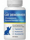 Broad Spectrum Dewormer Tablets for Cats and Kittens, 100 Tablets O2712